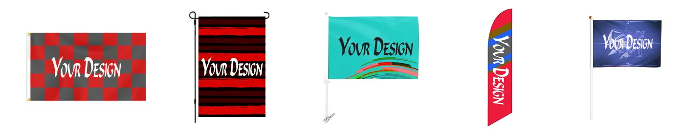 Custom Flag Product Range