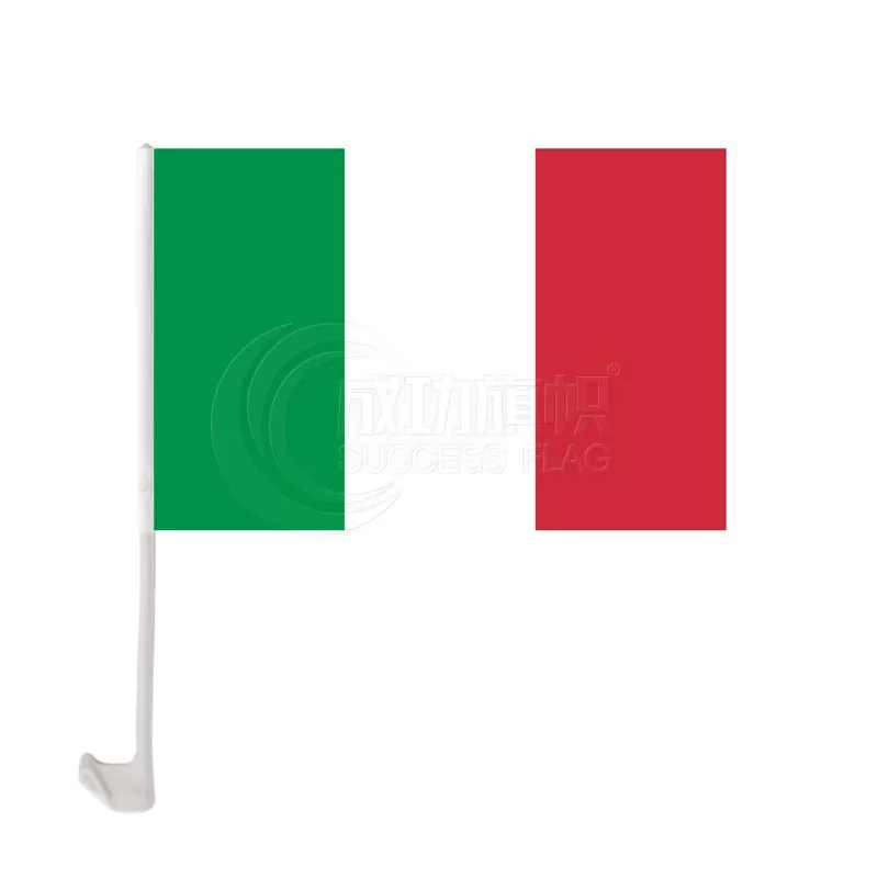 Italy Car Flag
