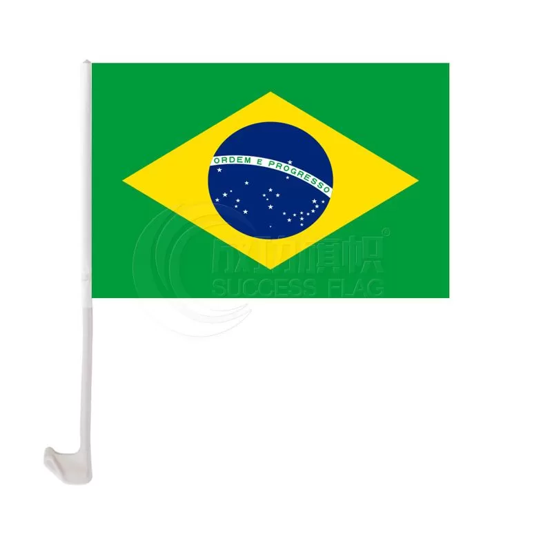 Brazil Car Flag