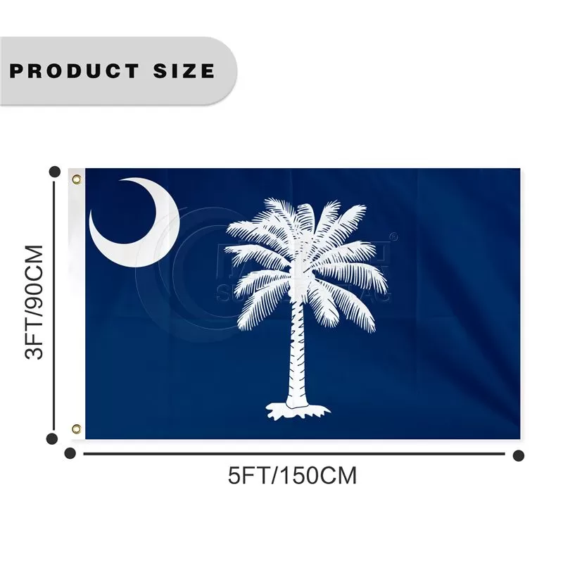 Custom South Carolina State Flag Wholesale