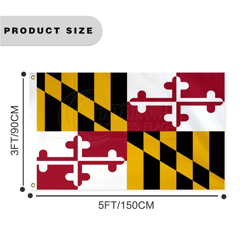 Bulk Custom Maryland Flags Wholesale