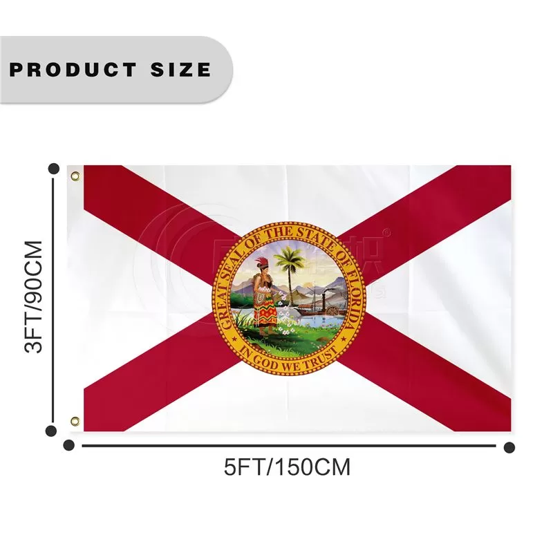 Wholesale Personalized Florida State Flag