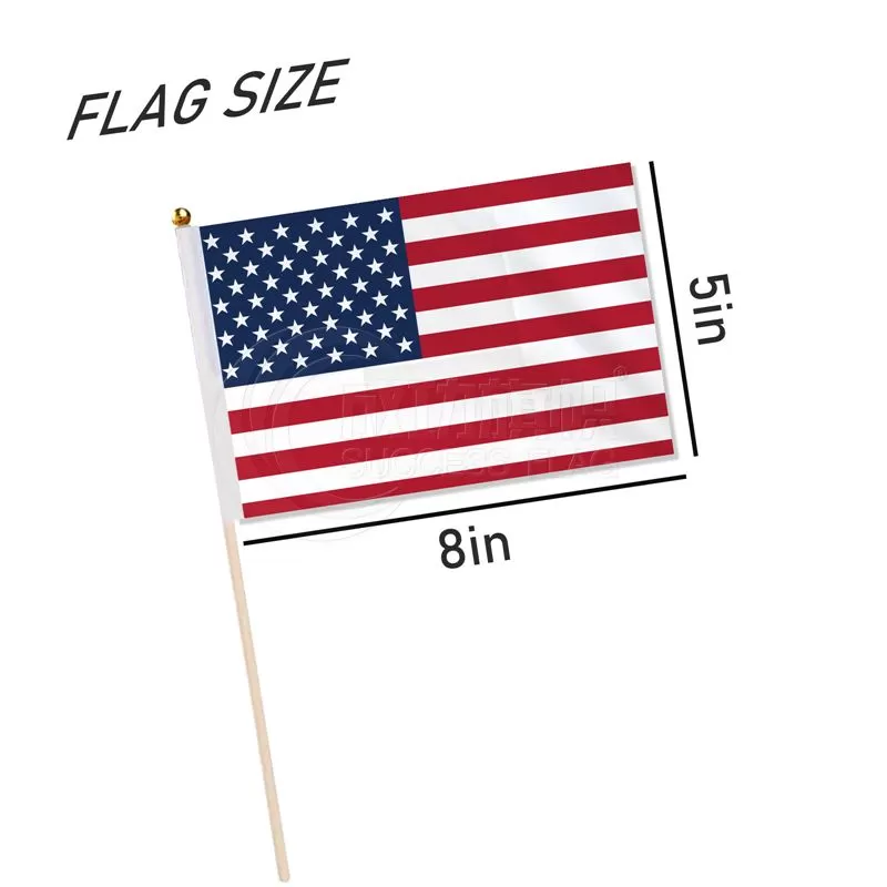 USA Stick Flags