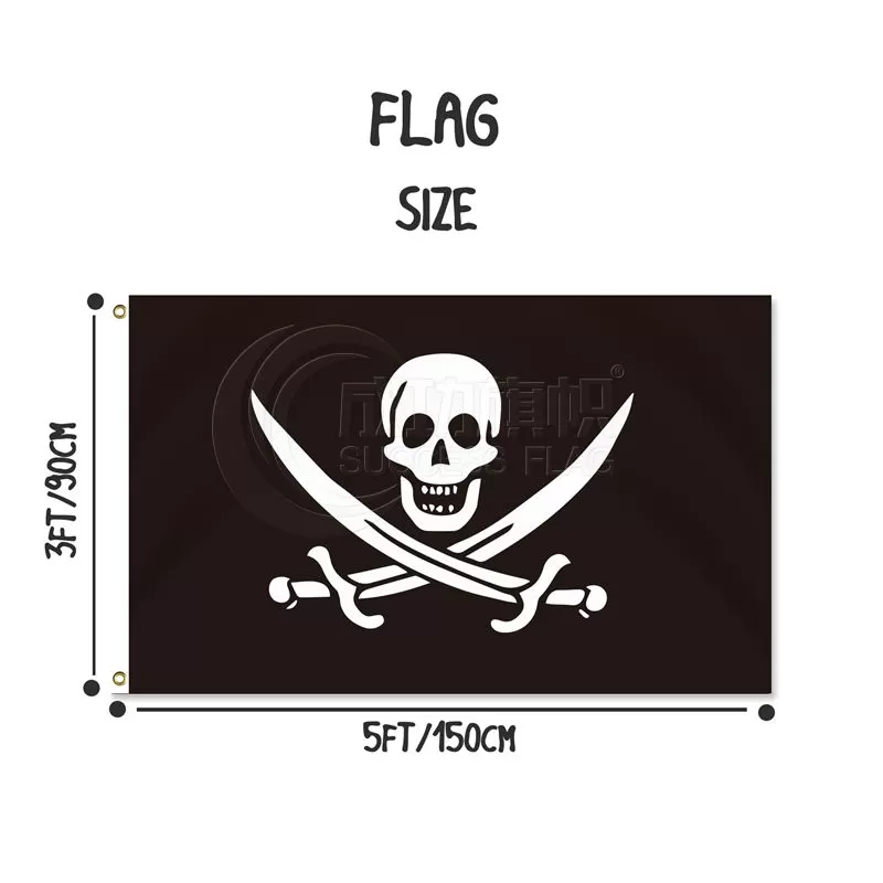 Jack Rackham Pirate Flag