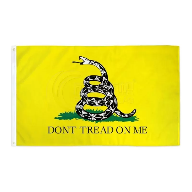 Don't Tread On Me Gadsden (Yellow) Flag