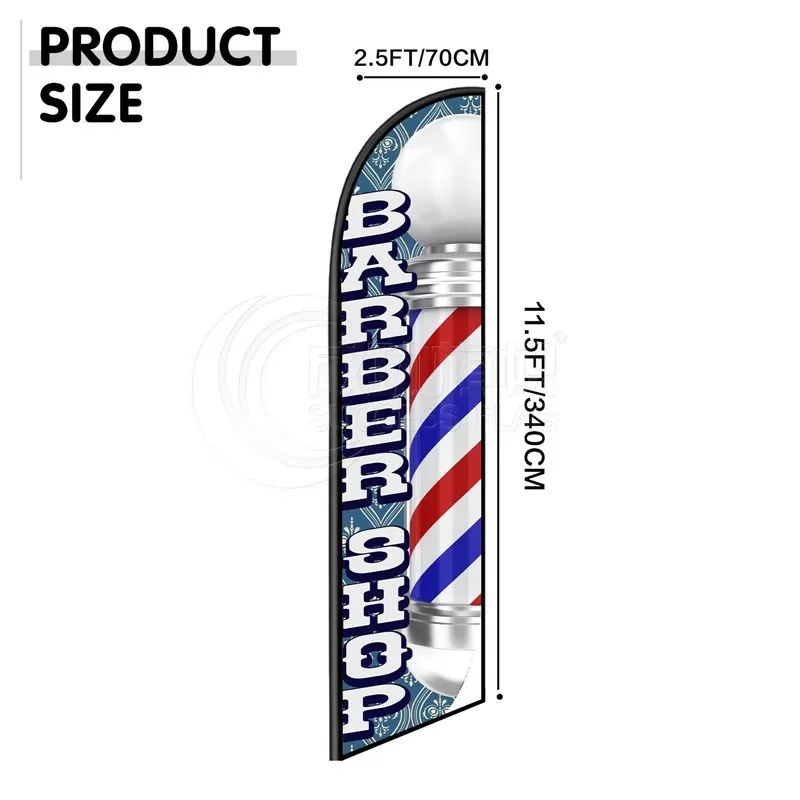 Barber Shop Beach Flags