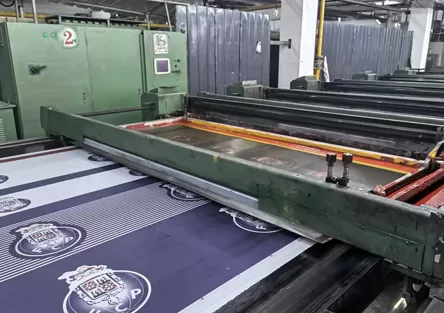 Three Styles of Printing Flag